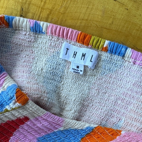 THML Colorful Halter Maxi Dress - Picture 5 of 6